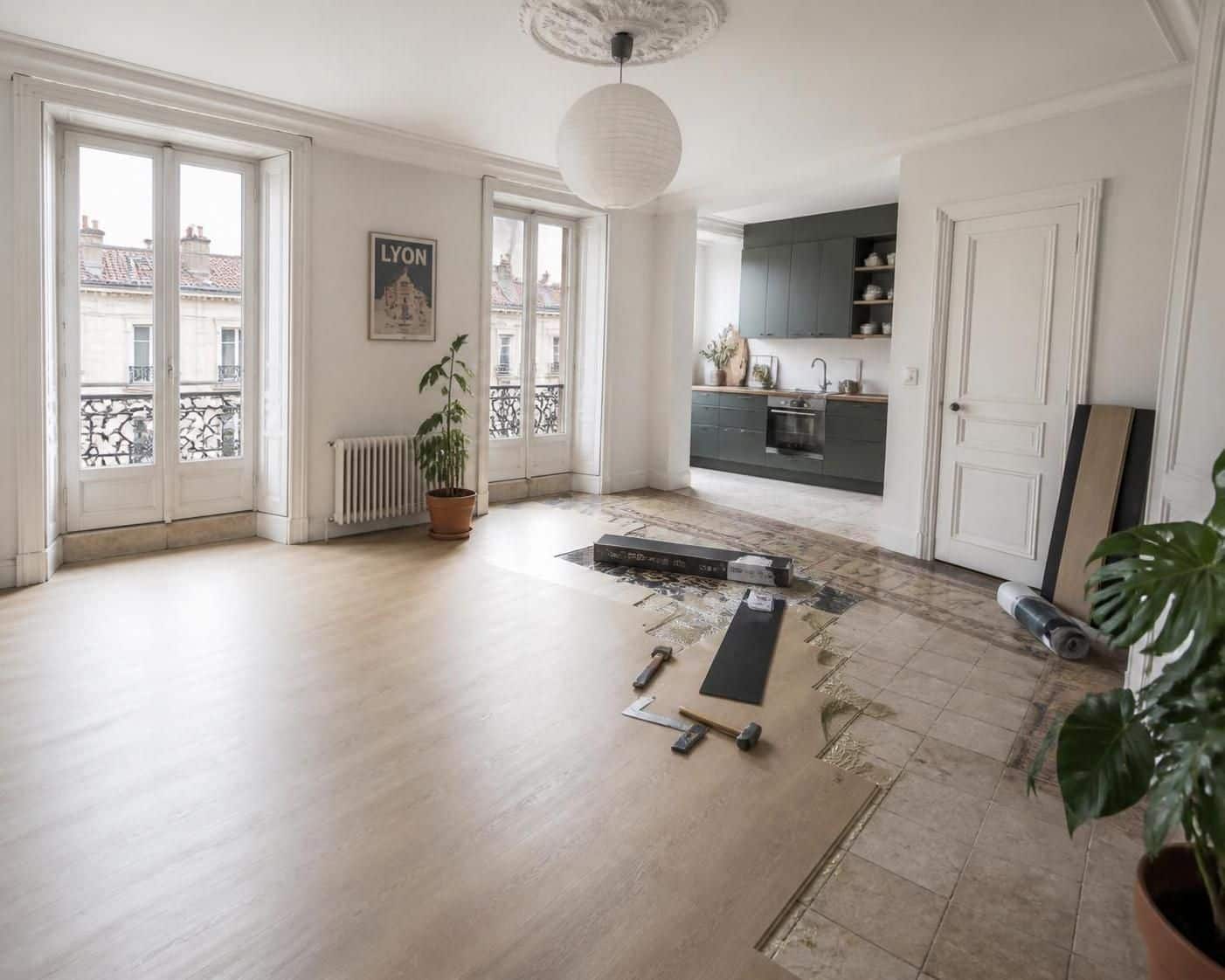 découvrez comment poser un sol souple sur un carrelage existant dans un t3 lyonnais, une solution pratique et esthétique pour moderniser votre intérieur facilement.